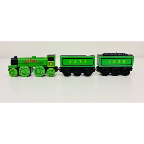 Thomas Wooden Railway Flying Scotsman Engine Tenders Character Card & Box LN - Picture 3 of 16